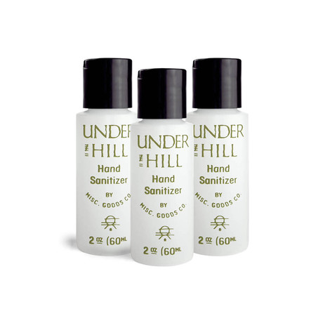 Underhill Hand Sanitizer // 2 oz // 3 Pack