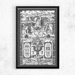 Zelda // Kingdom of Hyrule Vintage Print (11"W x 17"H)