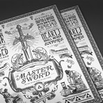 Zelda // Vintage Master Sword Advertisement (11"W x 17"H)