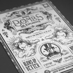 Zelda // Barnes Bombs and Explosives Vintage Advertisement (11"W x 17"H)