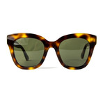 Women's Cat Eye Sunglasses // Tortoise + Brown