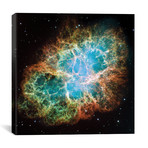 Extreme Detail, Crab Nebula, Messier 1 // NASA (26"W x 26"H x 1.5"D)