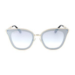Women's Lory Sunglasses // Light Gold + Light Blue