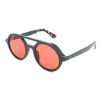 Men's BOB-S KB7 Sunglasses // Gray + Red