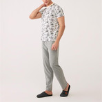 Pajama Set // Gray Melange (XL)