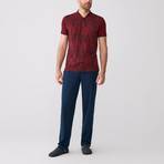 Rainier Pajamas // Set of 3 // Claret Red (M)