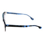 Hugo Boss // Men's 0968-S-FLL Sunglasses // Blue