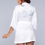 Bridal Robe // White (Small/Medium)