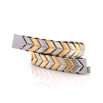 Arrow Design Bracelet // Gold Plated