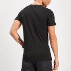 Graphic T-Shirt // Black (L)