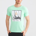 Worldwide Adventure T-Shirt // Water Green (S)