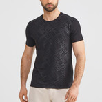 Texture T-Shirt // Black (XL)
