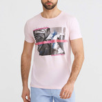 City Life T-Shirt // Pink (XL)