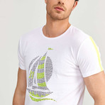 Sailboat T-Shirt // White (S)