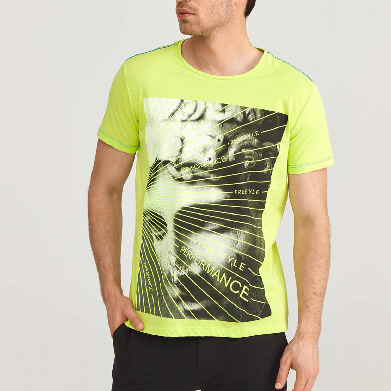 Freestyle T-Shirt // Neon Green (2XL) - MCL - Touch of Modern