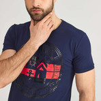 Trademark T-Shirt // Navy (L)