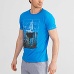 Sail T-Shirt // Cobalt (2XL)
