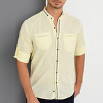 Al Button-Up Shirt // Yellow (Small)