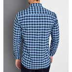Canyon Button-Up Shirt // Blue (Small)