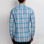 Kyle Button-Up Shirt // Blue (3X-Large)