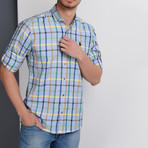Gregory Button-Up Shirt // Blue (Small)