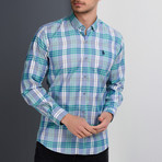 Kyle Button-Up Shirt // Blue (3X-Large)