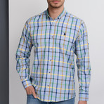 Gregory Button-Up Shirt // Blue (3X-Large)