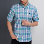 Kyle Button-Up Shirt // Blue (X-Large)