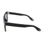 Unisex 7016 Sunglasses // Matte Black Rubber + Orange