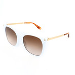 Men's 7097 Sunglasses // White + Brown