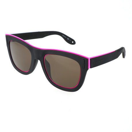 Unisex 7016 Sunglasses // Matte Black Rubber + Pink - Givenchy - Touch of  Modern