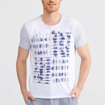 Graphic T-Shirt // Navy (2XL)