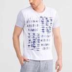 Graphic T-Shirt // Navy (XL)