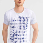 Graphic T-Shirt // Navy (L)