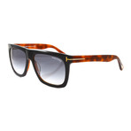 Men's FT0513S Sunglasses // Black + Havana