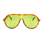 Men's FT0647S Sunglasses // Transparent Brown