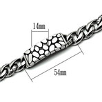Gents // Pebble Design Style Bracelet // V1