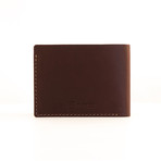 Benjamin Leather Wallet (Dark Brown)