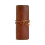 Sidekick Leather Cord Wrap (Brown)