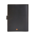 Switchback Leather Notebook (Dark Brown)