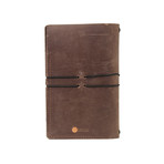 Bullet Leather Journal (Dark Brown)