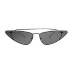 Women's Cat Eye 53US Sunglasses // Black