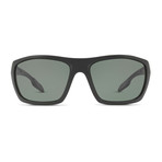 Men's Rectangular 05SS Active Polarized Sunglasses // Black