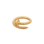 Cartier 18k Yellow Gold Juste un Clou Ring // Ring Size: 4.25 // Pre-Owned