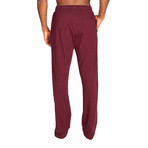 Lightweight Relaxed Fit Lounge Pant // Maroon (L)