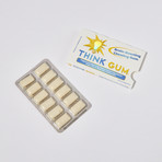 Think Gum // Brain-Boosting Chewing Gum // Peppermint 12-Pack