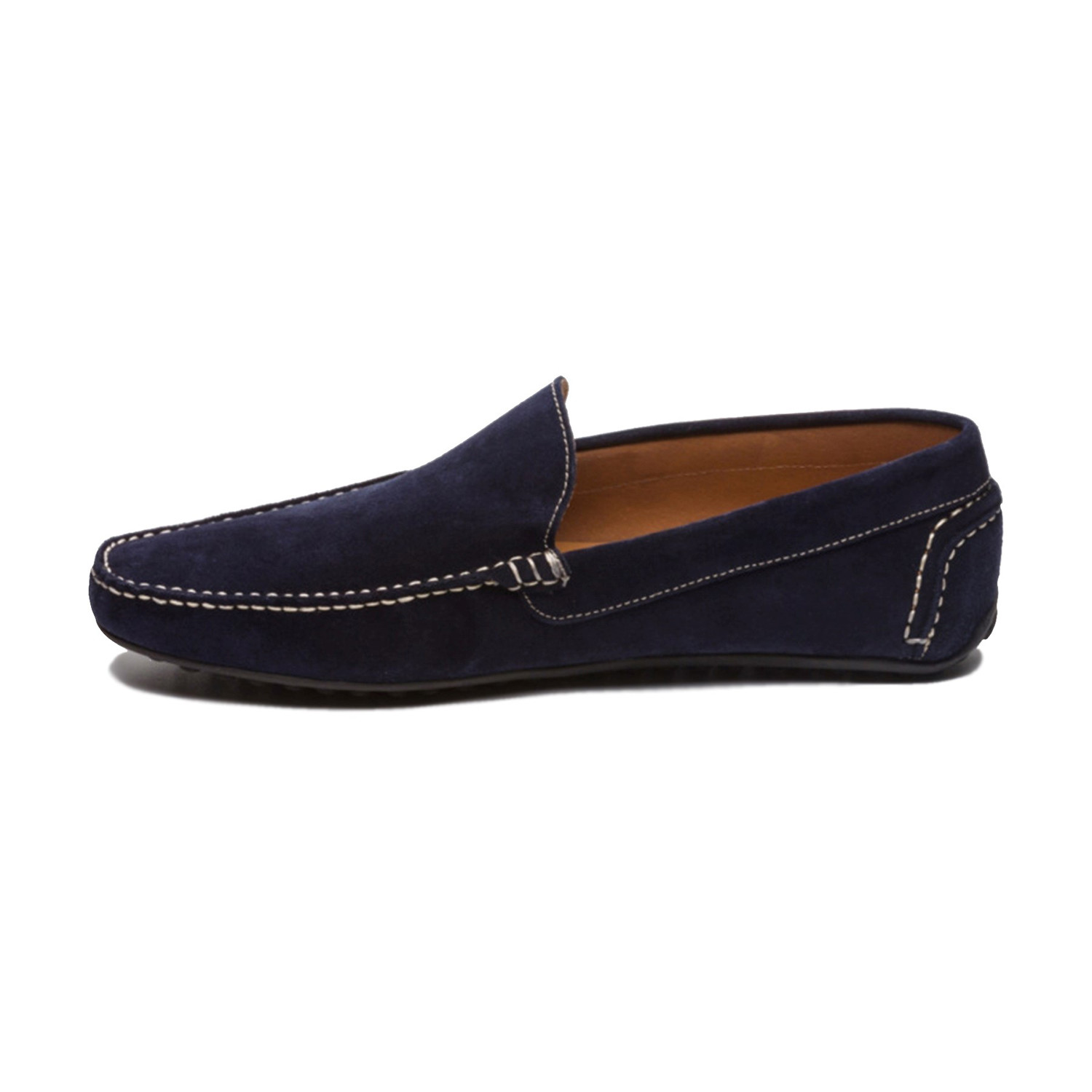 Santir Suede Moccasin // Blue (Euro: 39) - Ortiz + Reed - Touch of Modern