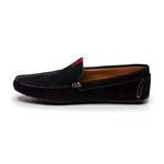 Siflag Suede Moccasin // Blue (Euro: 41)