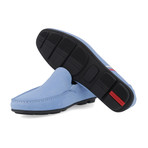 Selines Leather Moccasins // Blue (Euro: 44)