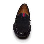 Siflag Suede Moccasin // Blue (Euro: 43)